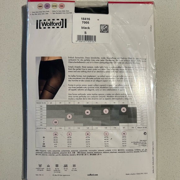 Wolford Power Shape 50 Tights in Black - Picture 2 of 5